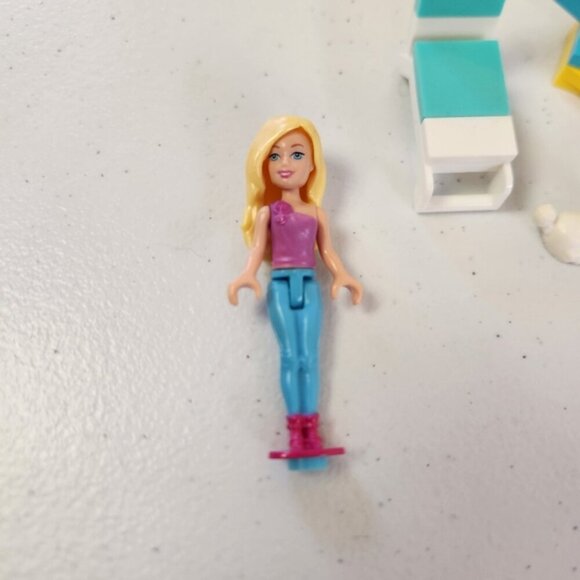 Mega Blocks Barbie Building Blocks Beach Chairs Set Sailing Poodle Purse Toys - Picture 2 of 5